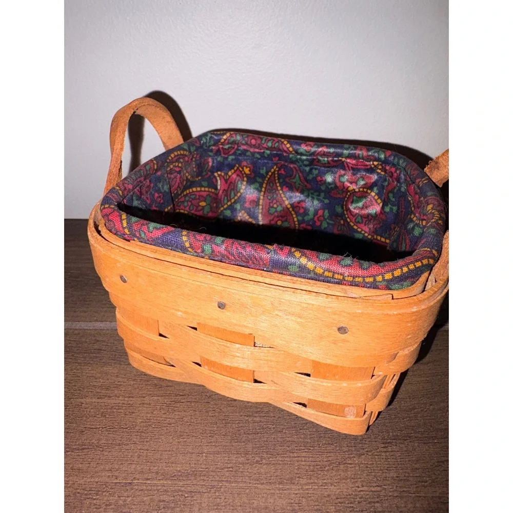 Longaberger handwoven baskets